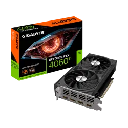 Gigabyte GeForce RTX 4060 TI WINDFORCE OC 16G GDDR6 Graphics Card Black