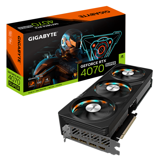 Gigabyte RTX 4070 Super GAMING OC 12G GDDR6X Graphics Card