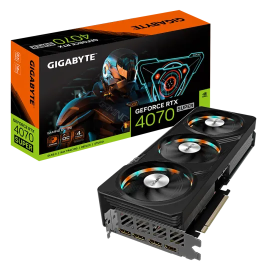 Gigabyte RTX 4070 Super GAMING OC 12G GDDR6X Graphics Card