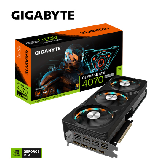 Gigabyte RTX 4070 Super GAMING OC 12G GDDR6X Graphics Card