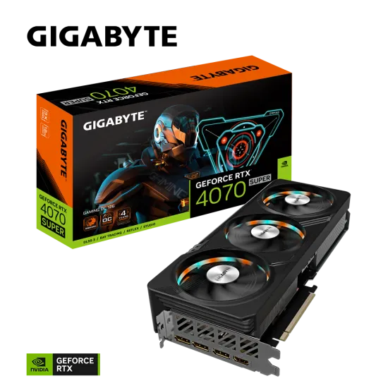 Gigabyte RTX 4070 Super GAMING OC 12G GDDR6X Graphics Card