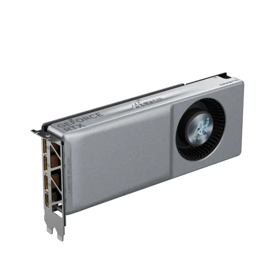 Gigabyte GeForce RTX 4070 Ti SUPER AI TOP 16G GDDR6X Graphics Card Silver