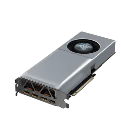 Gigabyte GeForce RTX 4070 Ti SUPER AI TOP 16G GDDR6X Graphics Card Silver