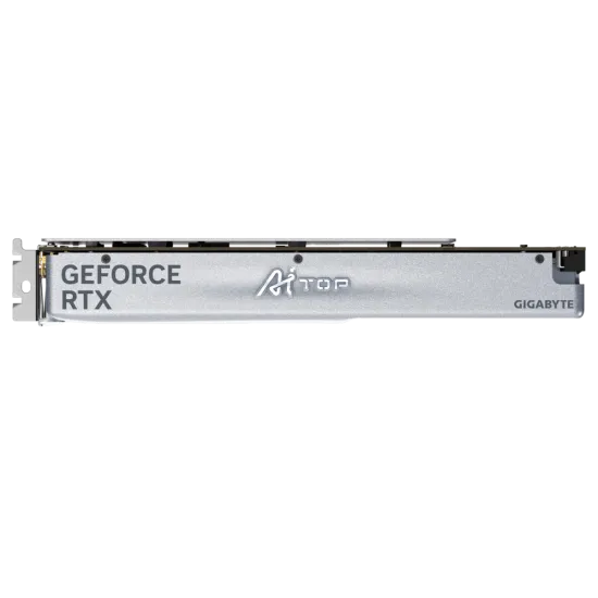 Gigabyte GeForce RTX 4070 Ti SUPER AI TOP 16G GDDR6X Graphics Card Silver