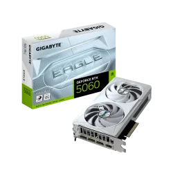Gigabyte GeForce RTX 5060 EAGLE OC ICE 8GB GDDR7 Graphics Card White