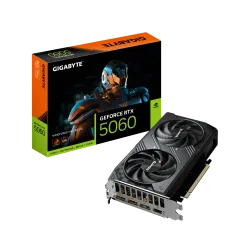 Gigabyte GeForce RTX 5060 WINDFORCE MAX OC 8GB Graphics Card Black