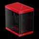 GAMDIAS NESO P1 ARGB Full Tower Gaming Case - Black & Red