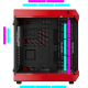 GAMDIAS NESO P1 ARGB Full Tower Gaming Case - Black & Red