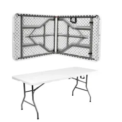 Table FH-183 Home Furniture Office Fold-In-Half Table