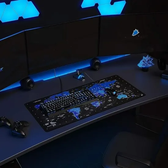 World Blue Gaming Mouse Pad 40 x 90cm
