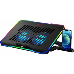 Havit F2069 Gaming Laptop Stand LED with Cooling 4 Fans