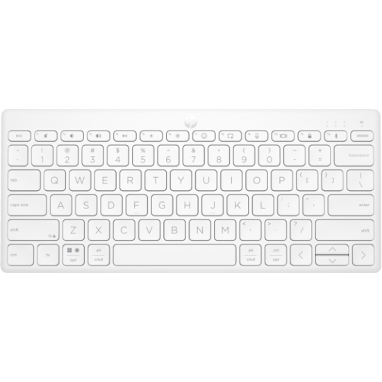 HP 350 Compact Multi-Device Bluetooth Office Keyboard White