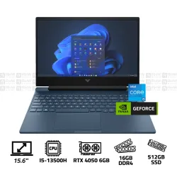 HP VICTUS 15 FA1017NE Laptop Core i5-13500H 16GB DDR4 512GB SSD RTX 4050 6GB 15.6" FHD 144Hz Blue