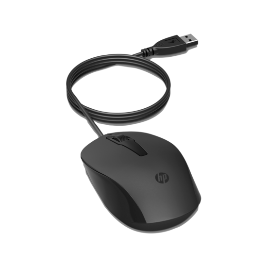 HP 150 Wired Office Mouse 1600 DPI Black