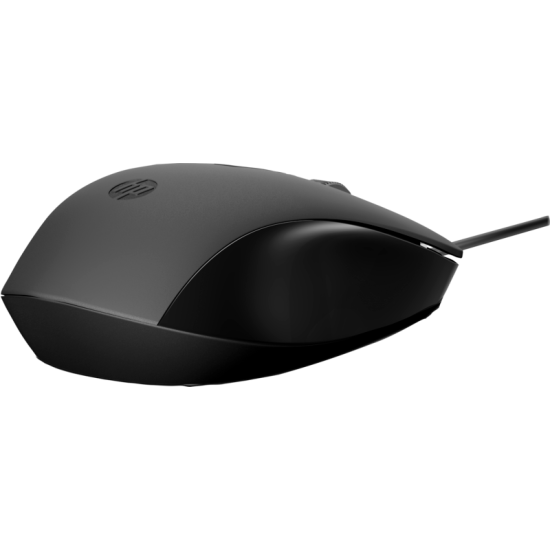 HP 150 Wired Office Mouse 1600 DPI Black