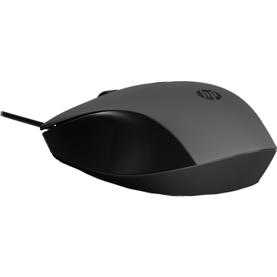 HP 150 Wired Office Mouse 1600 DPI Black