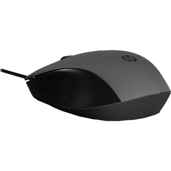 HP 150 Wired Office Mouse 1600 DPI Black