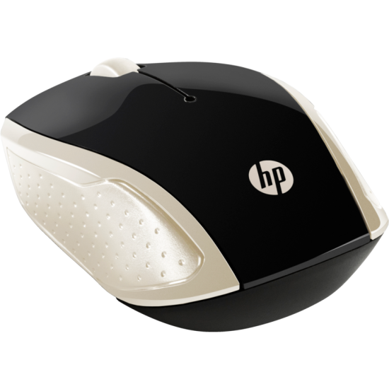 HP 200 Wireless Office Mouse 1000 DPI Silk Gold