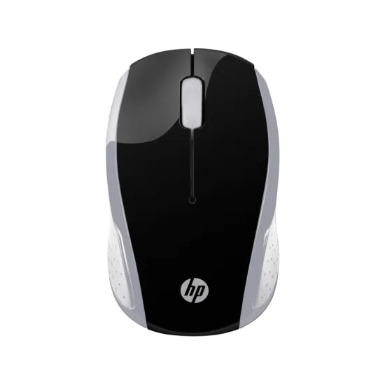 HP 200 Wireless Office Mouse 1000 DPI Pike Silver