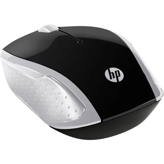 HP 200 Wireless Office Mouse 1000 DPI Pike Silver