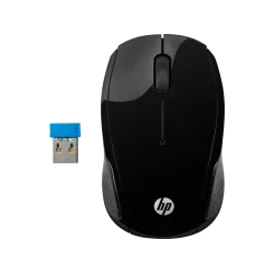HP 200 Wireless Office Mouse 1000 DPI Black