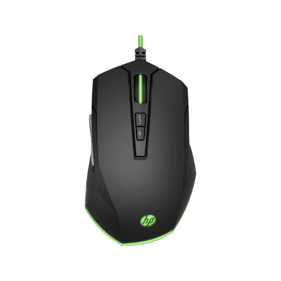 HP Pavilion 200 Wired Gaming RGB Mouse 3200 DPI 5 Buttons Black