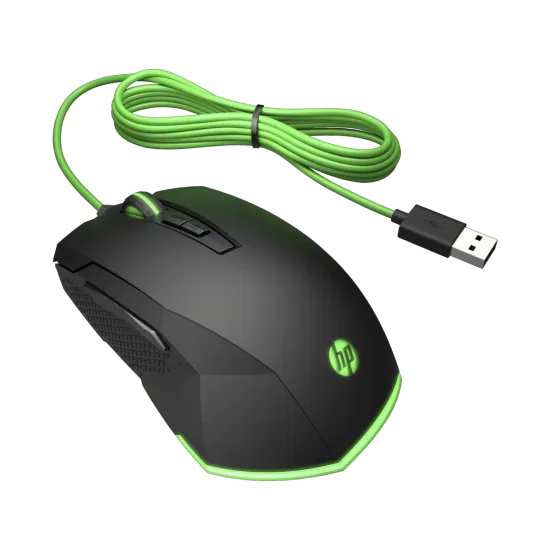 HP Pavilion 200 Wired Gaming RGB Mouse 3200 DPI 5 Buttons Black
