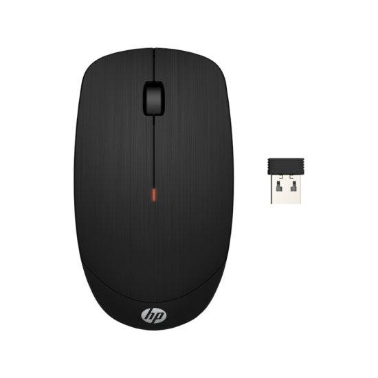 HP X200 Wireless Office Mouse 1600 DPI Black