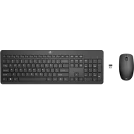 HP 230 Wireless Office Combo Keyboard and Mouse 1600 DPI Arabic English Black HP 230 Wireless Office Combo Keyboard and Mouse 1600 DPI Arabic English Black