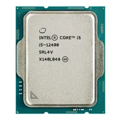 Intel Core i5 12400 Processor 6 Core 12 Threads 4.4 GHz Max Turbo LGA 1700 Tray