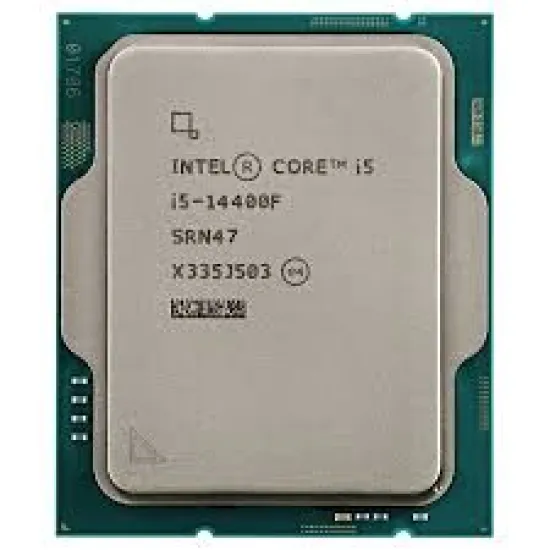 Intel Core i5 14400F Processor 10 Core 16 Threads 4.7 GHz Max Turbo LGA 1700 Tray