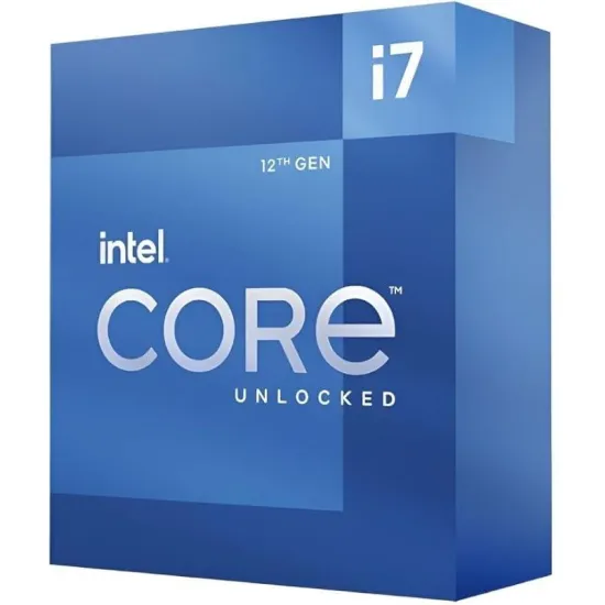 Intel Core i7-12700K LGA1700 Processor 12-Core (8P+4E) 20-Thread (Max Boost 5.0 GHz)