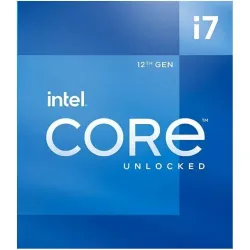 Intel Core i7-12700K LGA1700 Processor 12-Core (8P+4E) 20-Thread (Max Boost 5.0 GHz)