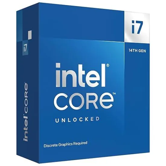 Intel Core i7 14700KF Processor 20 Core 28 Threads 5.6 GHz Max Turbo LGA 1700