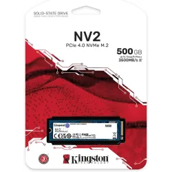 Kingston NV2 500G M.2 2280 PCIe Gen 4.0 NVMe Internal SSD