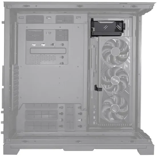 Lian Li O11 Dynamic EVO XL White Upright Gpu Bracket