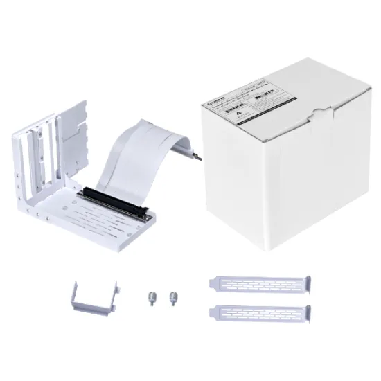 Lian Li O11 Dynamic EVO XL White Upright Gpu Bracket