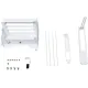 Lian Li O11 Dynamic EVO XL White Upright Gpu Bracket