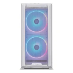 Lian Li Lancool 216 RGB Mid Tower Gaming Case 3 Fan White