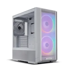 Lian Li Lancool 216 RGB Mid Tower Gaming Case 3 Fan White