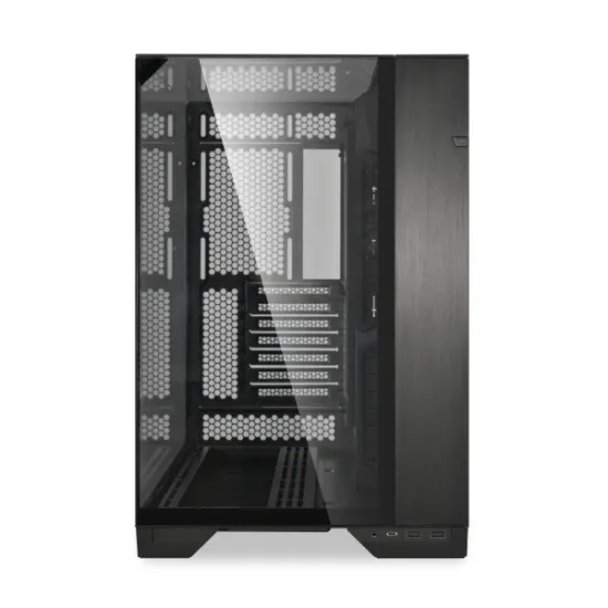 Lian Li O11 Vision Chrome Mid Tower Gaming Case Black