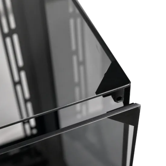Lian Li O11 Vision Chrome Mid Tower Gaming Case Black