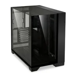 Lian Li O11 Vision Chrome Mid Tower Gaming Case Black
