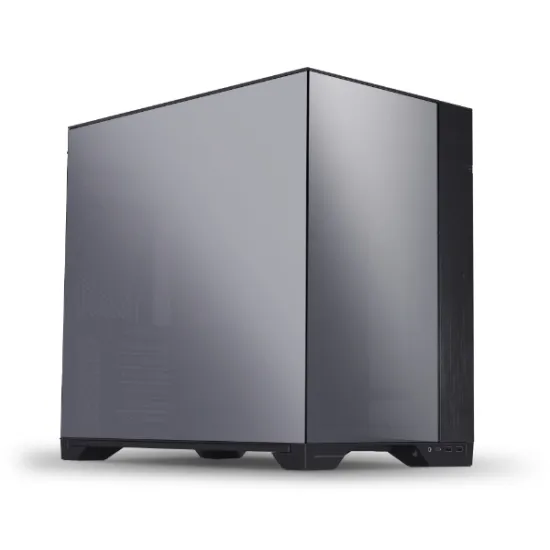 Lian Li O11 Vision Chrome Mid Tower Gaming Case Black