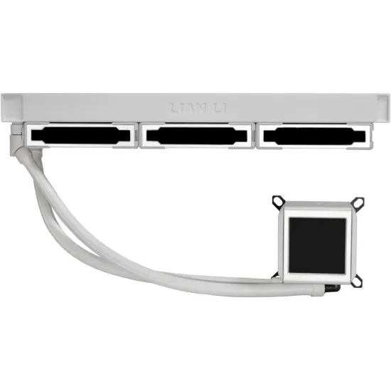 Lian Li Galahad II LCD SL-INF 360 360MM with SL Infinity Fans Liquid Cooler White