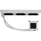 Lian Li Galahad II LCD SL-INF 360 360MM with SL Infinity Fans Liquid Cooler White