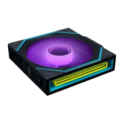 Lian Li UNI Fan SL Infinity Wireless 120 Reversed Blade ARGB 3 Fans With 2.4 GHz Wireless Controller