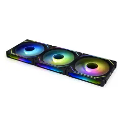 Lian Li UNI FAN SL-INF 120MM RGB Revolutionized Daisy Chain 3 Fans With Controller Fan Black