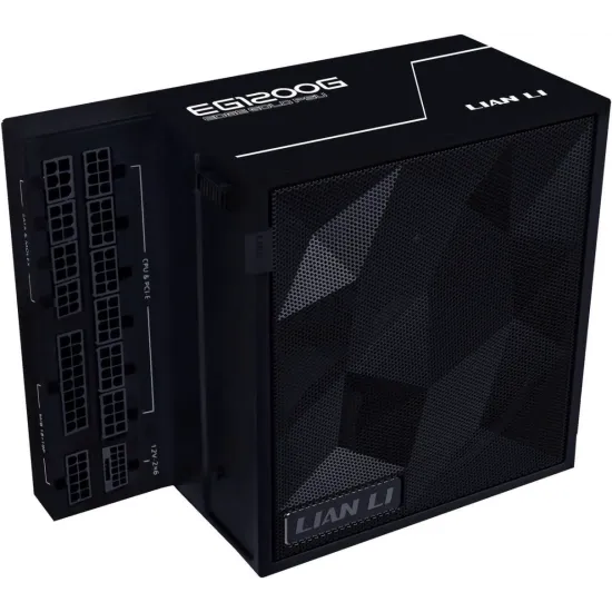Lian Li Edge Gold EG1200G 1200W 80 Plus Gold PCIe 5.1 ATX 3.1 Full Modular Power Supply Black