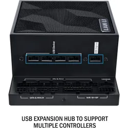 Lian Li Edge EG0850 850W 80 Plus PLATINUM ATX 3.1 Full Modular Power Supply Black